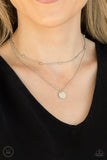 Paparazzi Modestly Minimalist - Silver - Veronica's Jewelry Paradise, LLC