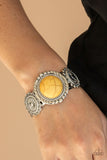 Paparazzi Mojave Motif - Yellow - Veronica's Jewelry Paradise, LLC