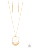 Paparazzi Moonlight Sailing - Gold - Veronica's Jewelry Paradise, LLC