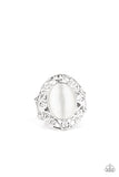 Paparazzi Moonlit Marigold - White - Veronica's Jewelry Paradise, LLC