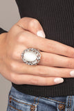 Paparazzi Moonlit Marigold - White - Veronica's Jewelry Paradise, LLC