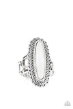 Paparazzi Mystical Mesa - White - Veronica's Jewelry Paradise, LLC