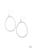 Paparazzi OVAL-ruled! - White - Veronica's Jewelry Paradise, LLC
