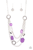 Paparazzi Oceanside Spa - Purple - Veronica's Jewelry Paradise, LLC