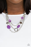 Paparazzi Oceanside Spa - Purple - Veronica's Jewelry Paradise, LLC