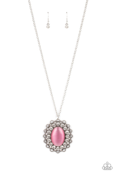 Paparazzi Oh My Medallion - Pink - Veronica's Jewelry Paradise, LLC