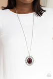 Paparazzi Oh My Medallion - Purple - Veronica's Jewelry Paradise, LLC