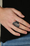 Paparazzi Open Fire - Black - Veronica's Jewelry Paradise, LLC