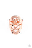 Paparazzi Open Fire - Copper - Veronica's Jewelry Paradise, LLC