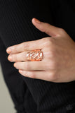 Paparazzi Open Fire - Copper - Veronica's Jewelry Paradise, LLC
