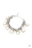 Paparazzi Orbiting Opulence - White - Veronica's Jewelry Paradise, LLC