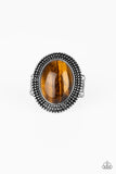 Paparazzi Outdoor Oasis - Brown Cat-Eye - Veronica's Jewelry Paradise, LLC