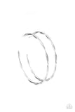 Paparazzi Out of Control Curves - Silver - Veronica's Jewelry Paradise, LLC