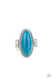 Paparazzi Oval Oasis - Blue - Veronica's Jewelry Paradise, LLC