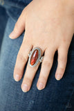 Paparazzi Oval Oasis - Brown - Veronica's Jewelry Paradise, LLC