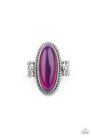 Paparazzi Oval Oasis - Purple - Veronica's Jewelry Paradise, LLC