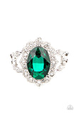 Paparazzi Oval Office Opulence - Green - Veronica's Jewelry Paradise, LLC