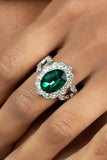 Paparazzi Oval Office Opulence - Green - Veronica's Jewelry Paradise, LLC