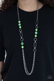 Paparazzi POP-ular Opinion - Green - Veronica's Jewelry Paradise, LLC