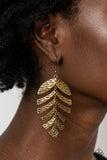 Paparazzi Palm Lagoon - Brass - Veronica's Jewelry Paradise, LLC