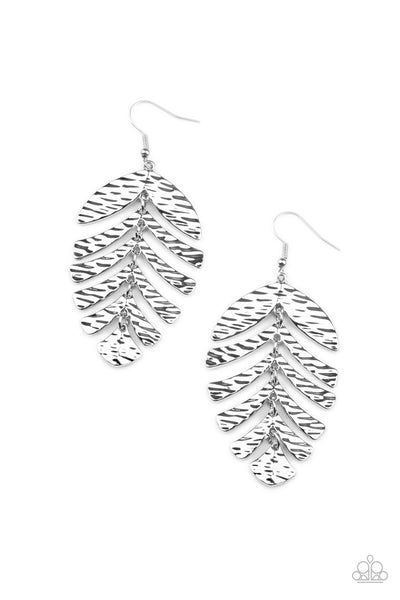 Paparazzi Palm Lagoon - Silver - Veronica's Jewelry Paradise, LLC