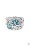 Paparazzi Clear as DAISY - Blue - Veronica's Jewelry Paradise, LLC