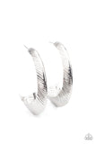 Paparazzi I Double FLARE You - Silver - Veronica's Jewelry Paradise, LLC