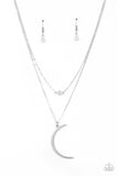 Paparazzi Modern Moonbeam - White Necklace