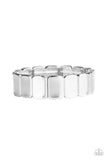 Paparazzi Retro Effect - Silver - Veronica's Jewelry Paradise, LLC