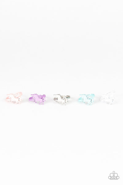 STARLET SHIMMER GLITTERY UNICORN RINGS - Veronica's Jewelry Paradise, LLC