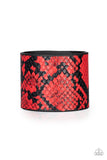 PAPARAZZI THE REST IS HISS-TORY - RED - Veronica's Jewelry Paradise, LLC