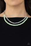 Paparazzi Parisian Princess - Green - Veronica's Jewelry Paradise, LLC
