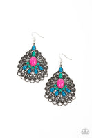 Paparazzi Peacock Prance - Multi Earrings