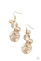 Paparazzi Pearl Dive - Gold - Veronica's Jewelry Paradise, LLC