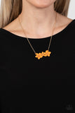 Paparazzi Petunia Picnic - Orange - Veronica's Jewelry Paradise, LLC