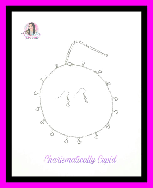 Charismatically Cupid- Silver - Veronica's Jewelry Paradise, LLC