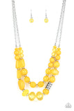 Paparazzi Pina Colada Paradise - Yellow - Veronica's Jewelry Paradise, LLC