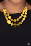 Paparazzi Pina Colada Paradise - Yellow - Veronica's Jewelry Paradise, LLC