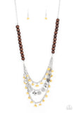 Paparazzi Plains Paradise - Yellow - Veronica's Jewelry Paradise, LLC