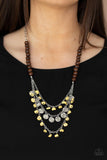 Paparazzi Plains Paradise - Yellow - Veronica's Jewelry Paradise, LLC