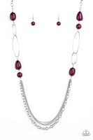 Paparazzi Pleasant Promenade - Purple - Veronica's Jewelry Paradise, LLC