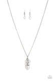 Paparazzi Pop It and LOCKET - White - Veronica's Jewelry Paradise, LLC