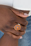 Paparazzi Poppy Pop-tastic - Orange - Veronica's Jewelry Paradise, LLC