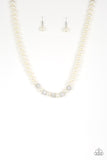 Paparazzi Posh Boss - White - Veronica's Jewelry Paradise, LLC