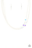 Paparazzi Poshly Petite - White - Veronica's Jewelry Paradise, LLC