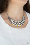 Paparazzi Powerhouse Party - Yellow - Veronica's Jewelry Paradise, LLC