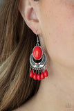 Paparazzi Prairie Flirt - Red - Veronica's Jewelry Paradise, LLC