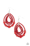 Paparazzi Prana Party - Red - Veronica's Jewelry Paradise, LLC