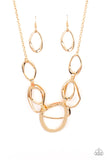 Paparazzi Prehistoric Heirloom - Gold - Veronica's Jewelry Paradise, LLC