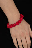 Paparazzi Prehistoric Paradise - Red - Veronica's Jewelry Paradise, LLC